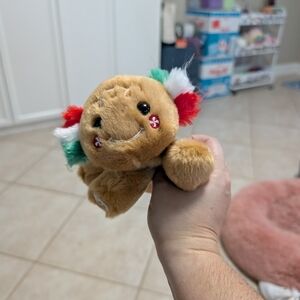 Build-A-Bear Gingerbread Plush Toy - Brown, Red, Green